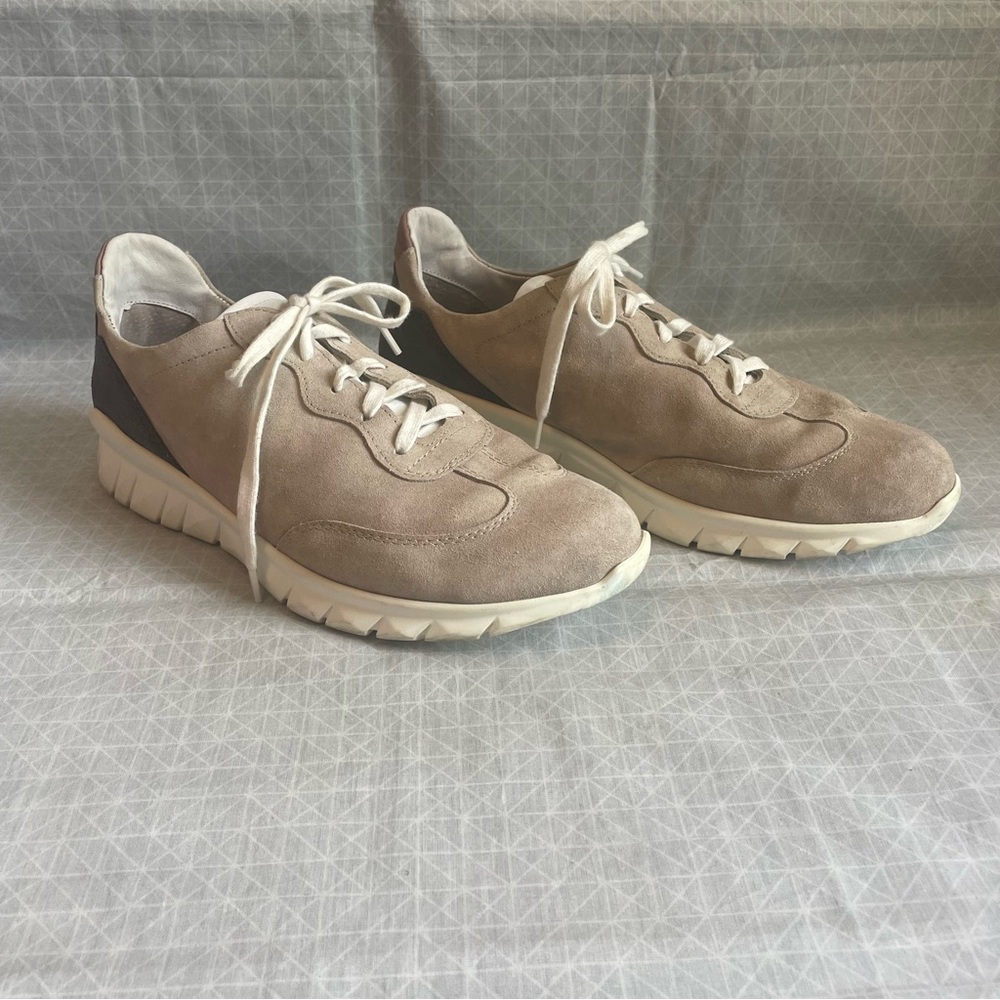 NAOT Infinity Colorblock Sneaker in Sandstone Suede 42
